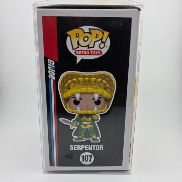 2022 Funko Pop! G.I. Joe #107 Serpentor Summer Convention Vinyl Figure NEW - Picture 4 of 5